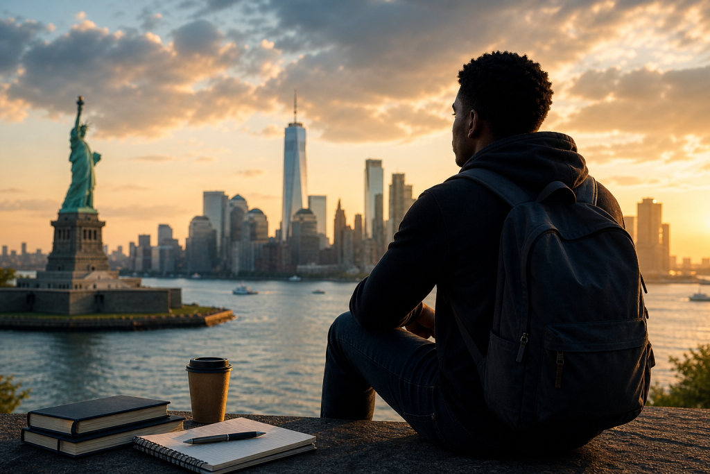 A Year in the Shadows and Light: A Memoir of My Journey as an International Student in the USA
