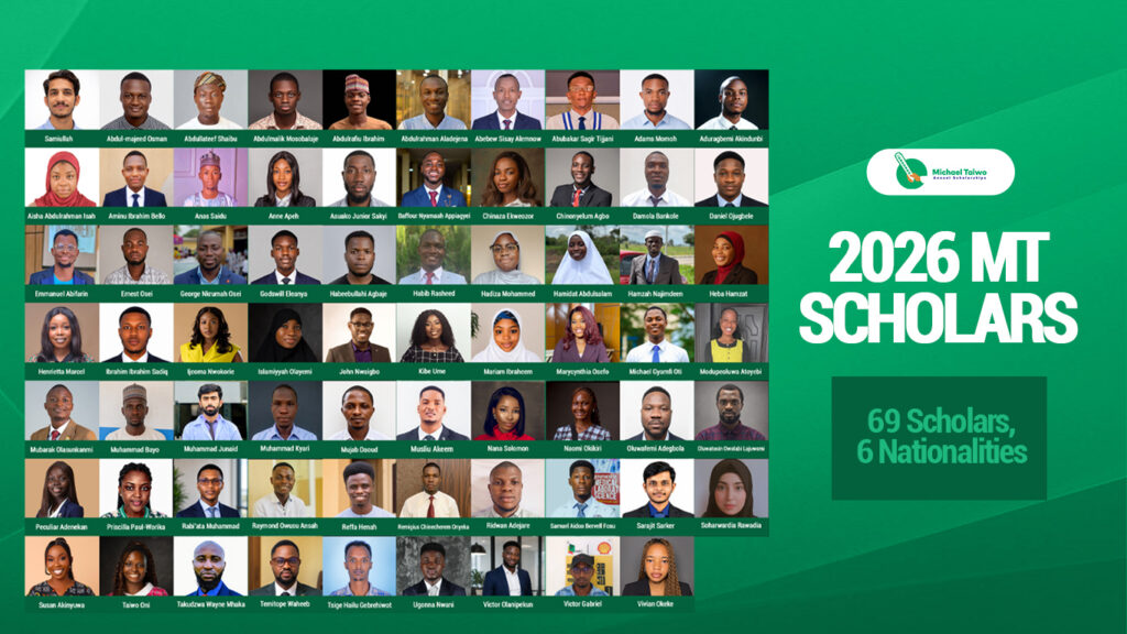 Michael Taiwo Scholarships Names Its Largest-Ever Cohort of 69 Scholars from 9,198 Applicants 