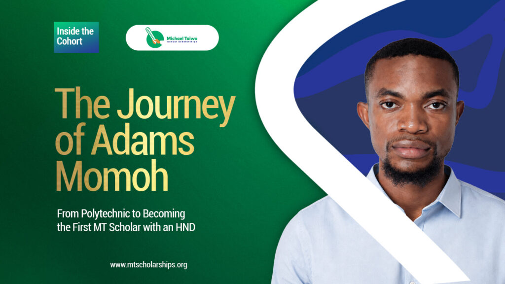 From Polytechnic to Becoming the First MT Scholar with an HND as the highest qualification: The Journey of Momoh Adams Enemona